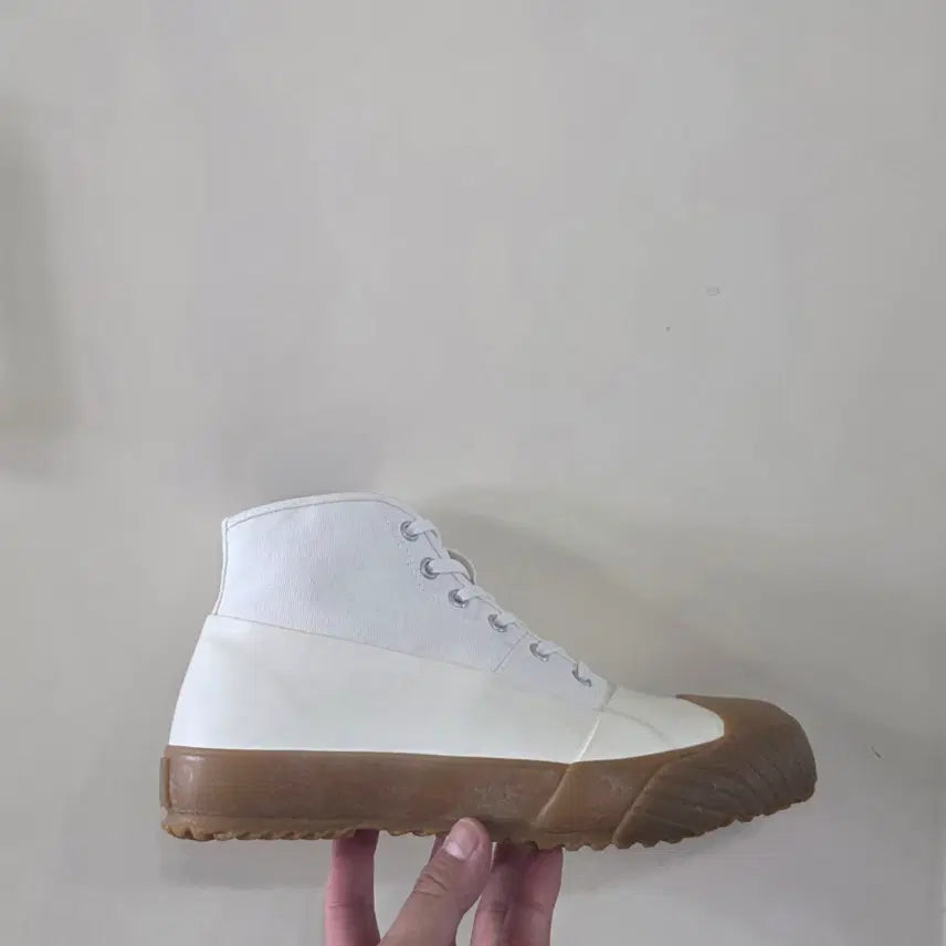 [BUNJANG] Moonstar All Weather White Camel Cream Shoes / [260] 문스타 올웨더 화이트카멜크림