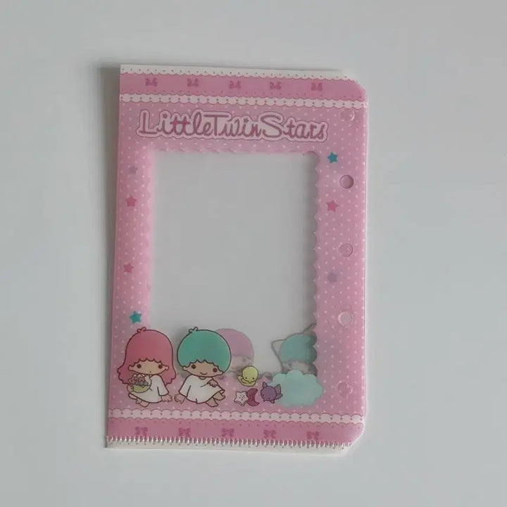 [SOLD OUT] 산리오 리틀트윈스타 키키라라 포카홀더 육공 다이어리 화일