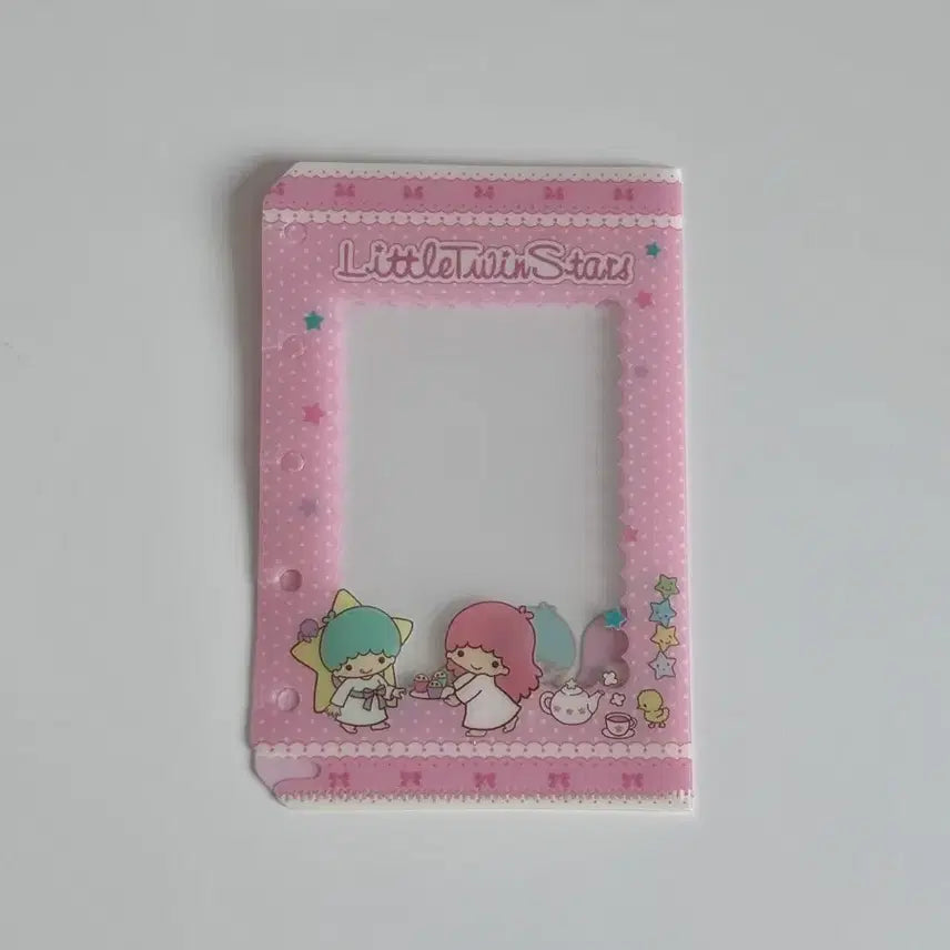 [SOLD OUT] 산리오 리틀트윈스타 키키라라 포카홀더 육공 다이어리 화일