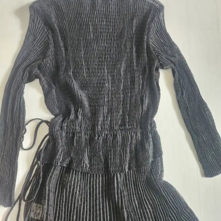 [SOLD OUT] 듀엘  플리츠 롱 원피스