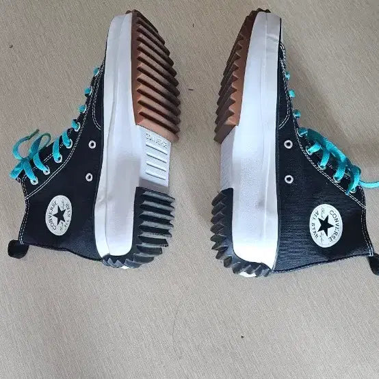 [BUNJANG] Converse Run Star Hike Black High-Top / 컨버스 런스타 하이크 블랙 / 민트끈 하이탑