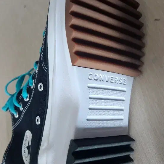 [BUNJANG] Converse Run Star Hike Black High-Top / 컨버스 런스타 하이크 블랙 / 민트끈 하이탑