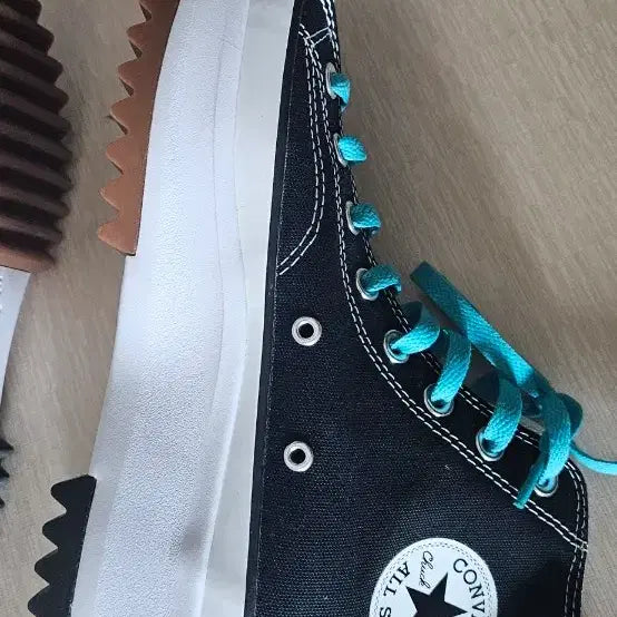 [BUNJANG] Converse Run Star Hike Black High-Top / 컨버스 런스타 하이크 블랙 / 민트끈 하이탑
