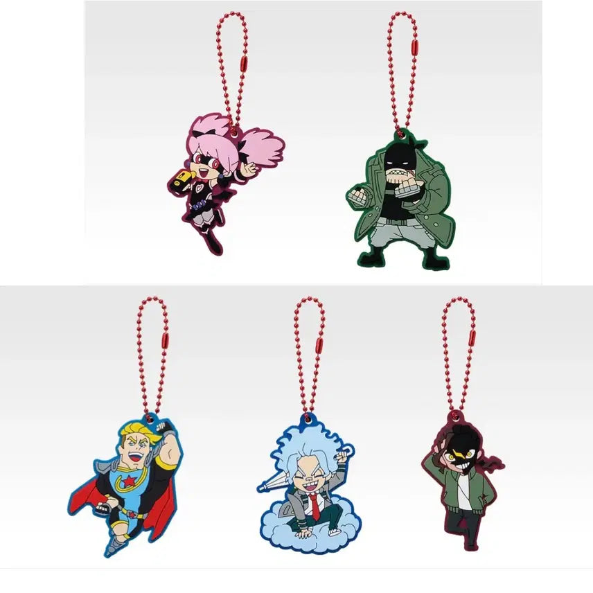 [BUNJANG] Vigilante Esu Ichiban Kuji F Prize Rubber Keychain (Set of 5) / [5종 일괄] 비질랜티 비질란테 제일복권 이치방쿠지 F상 러버키링