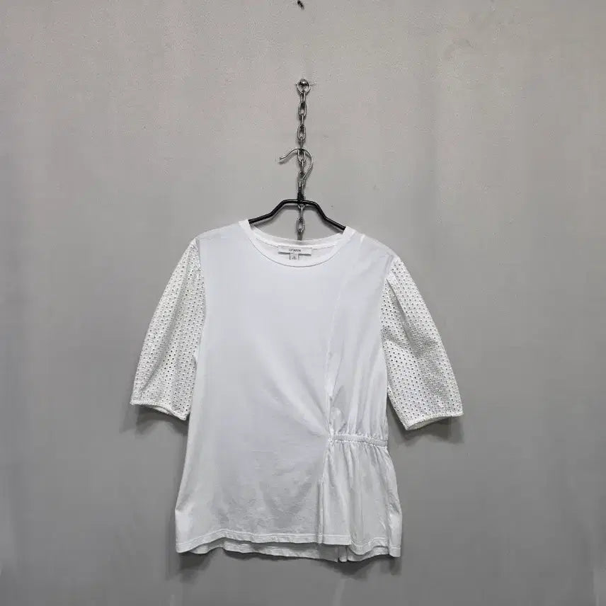 [BUNJANG] SJ WANI Punching Short Sleeve T-shirt / SJ와니  펀칭 반팔 티셔츠