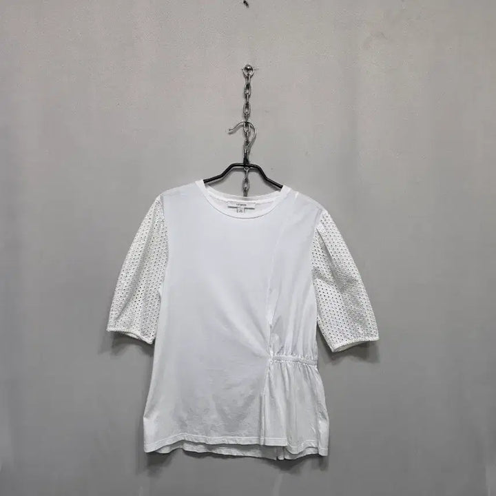 [BUNJANG] SJ WANI Punching Short Sleeve T-shirt / SJ와니  펀칭 반팔 티셔츠