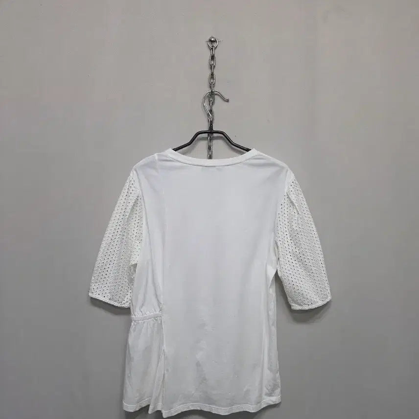 [BUNJANG] SJ WANI Punching Short Sleeve T-shirt / SJ와니  펀칭 반팔 티셔츠