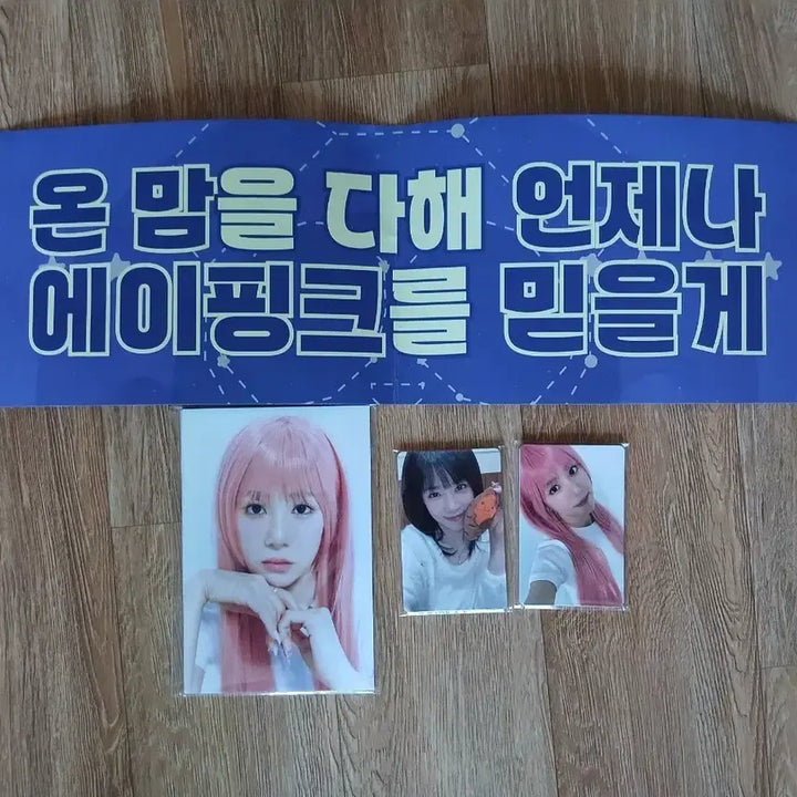 [BUNJANG] Apink Concert Photocard &amp; Slogan / 에이핑크 첫콘 포카 , 슬로건
