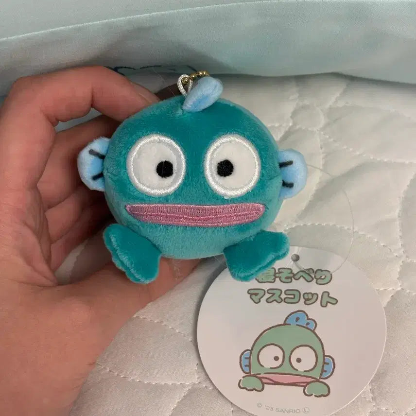 [BUNJANG] Sanrio Hangyodon Nesorberry Mascot / [정품/최저가] 산리오 한교동 네소베리 마스코트