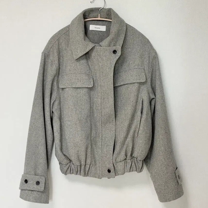 [SOLD OUT] 마크들리 그레이 블루종 자켓