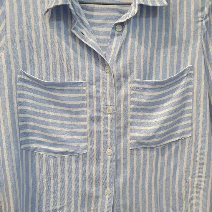 [BUNJANG] MANGO Striped Shirt XS / MANGO 스트라이프 셔츠 XS 사이즈