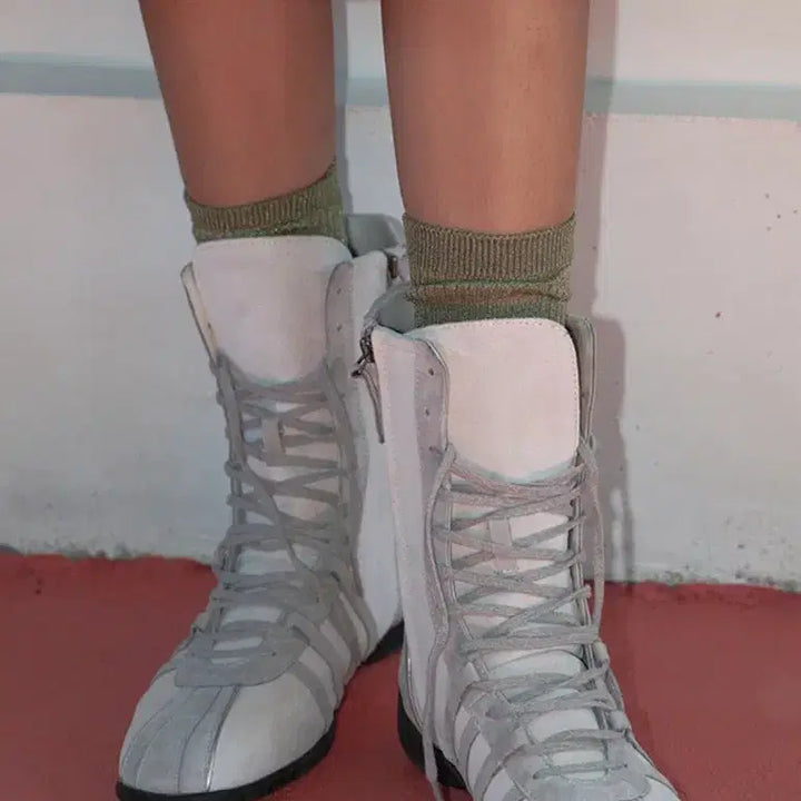 [BUNJANG] Rockfish Weatherwear BLISS High Top Sneaker Boots / 락피쉬웨더웨어 BLISS HIGH TOP SNEAKER BOOTS