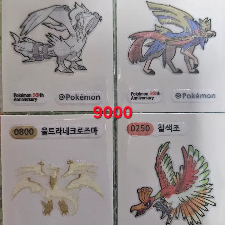 [BUNJANG] Pokemon Season 5 30th Anniversary Collection / 포켓몬 시즌5 30주년 레쿠쟈 비크티니 나무킹 라이코 잠만보 팬텀 판매