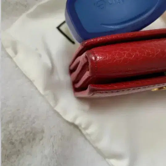 [BUNJANG] Gucci Marmont Bi-fold Wallet / 구찌 마몬트 반지갑 레드