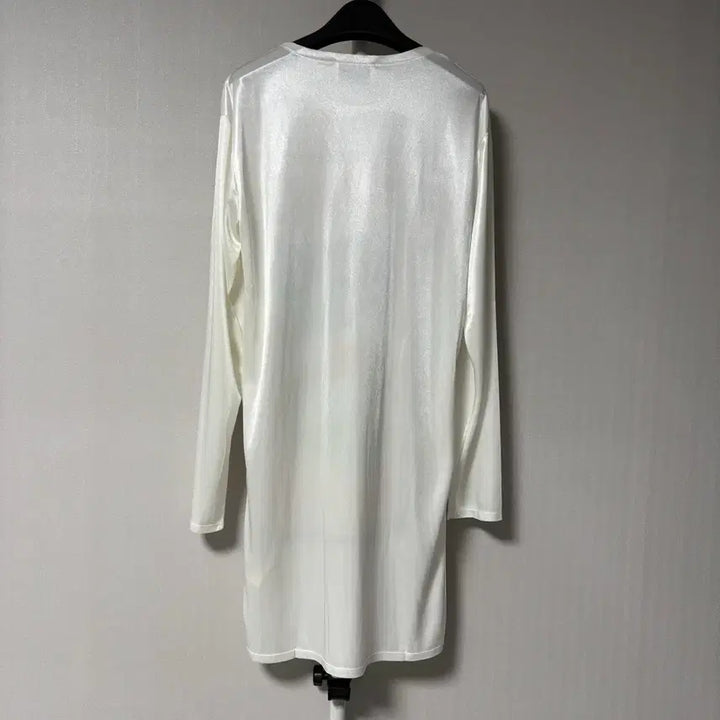 [BUNJANG] Acne Studios White Flower Printed Long T-shirt / 아크네 스튜디오 흰색 플라워 프린팅 롱티
