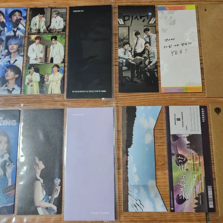 [SOLD OUT] cgv 아이스콘 ttt + 스페셜 ttt 29종 + 콜렉팅북 일괄판매