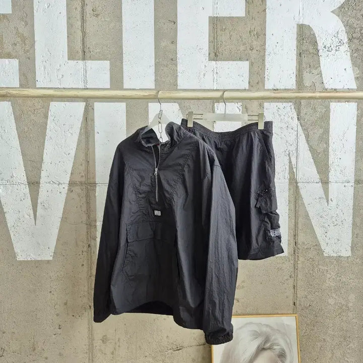 [BUNJANG] Spris Anorak Shorts Set / 스프리스 아노락 반바지셋트