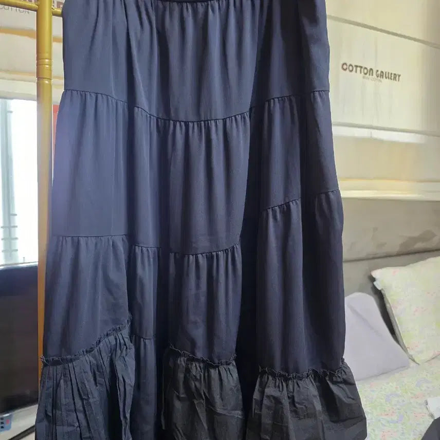 [BUNJANG] Lucky Chouette Long Skirt / 럭키슈에뜨 롱스커트