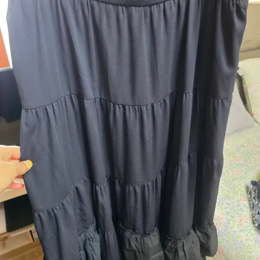 [BUNJANG] Lucky Chouette Long Skirt / 럭키슈에뜨 롱스커트