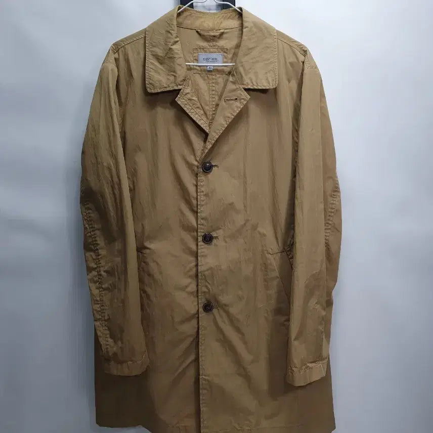 [BUNJANG] Series Nylon Coat Jacket Beige 100 / 시리즈 나일론 코트 자켓 베이지 100