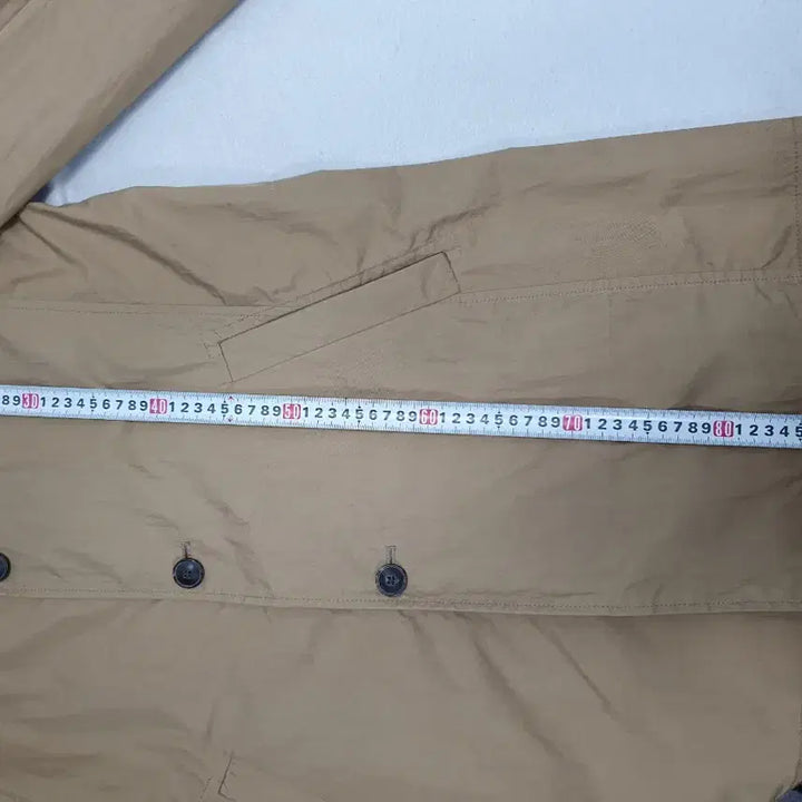 [BUNJANG] Series Nylon Coat Jacket Beige 100 / 시리즈 나일론 코트 자켓 베이지 100