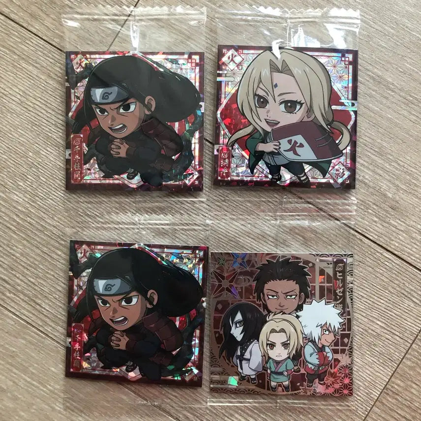 [BUNJANG] Naruto Wafer Seal Bundle Set / 나루토 웨하스 씰 일괄