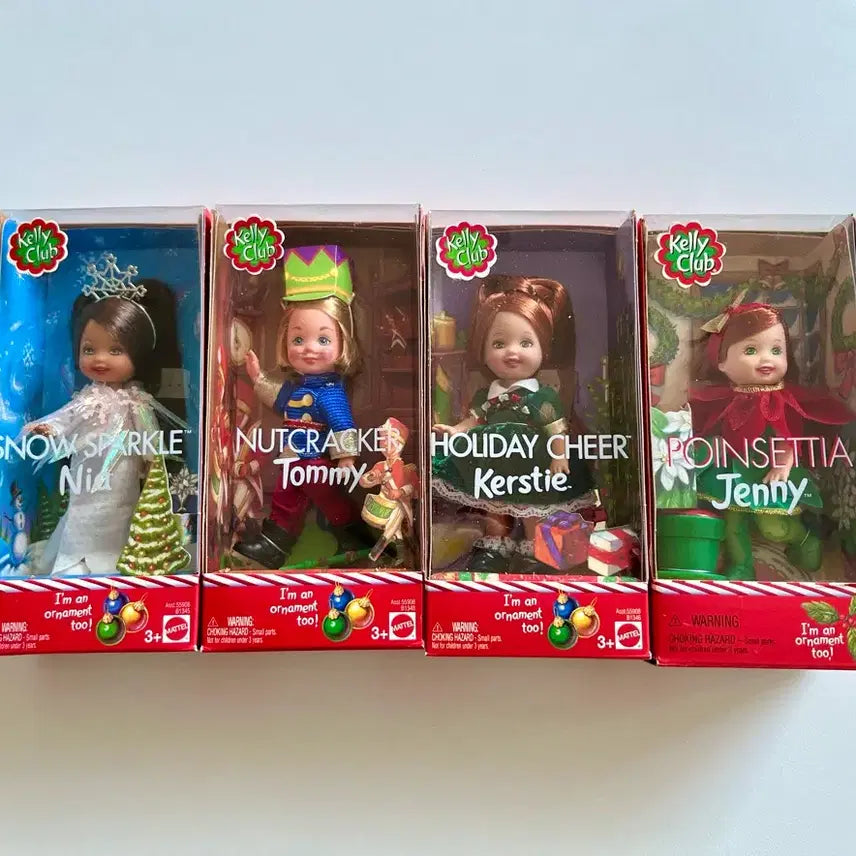 [BUNJANG] Vintage Kelly Christmas Doll Bundle Set / 빈티지 켈리 바비인형 크리스마스 일괄