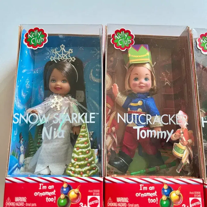 [BUNJANG] Vintage Kelly Christmas Doll Bundle Set / 빈티지 켈리 바비인형 크리스마스 일괄
