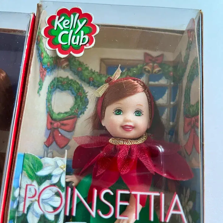 [BUNJANG] Vintage Kelly Christmas Doll Bundle Set / 빈티지 켈리 바비인형 크리스마스 일괄