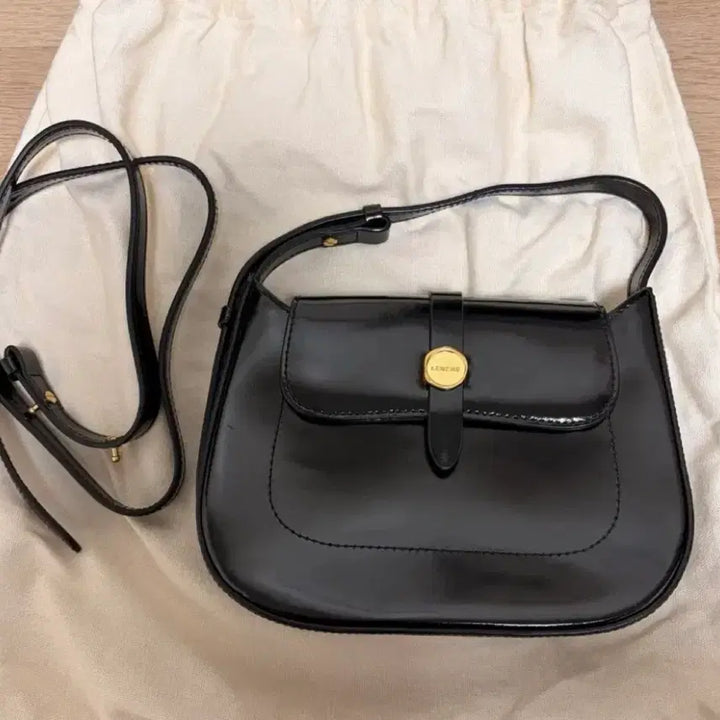 [BUNJANG] 르메메 Sac Petit Nouvelle Black Tote Bag / 르메메 싹쁘띠 Sac Petit Nouvelle 블랙 토트백