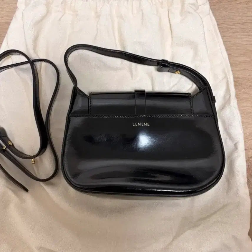 [BUNJANG] 르메메 Sac Petit Nouvelle Black Tote Bag / 르메메 싹쁘띠 Sac Petit Nouvelle 블랙 토트백