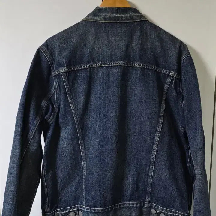 [SOLD OUT] 폴로(Polo) 페이티드 데님 트러커 재킷 L