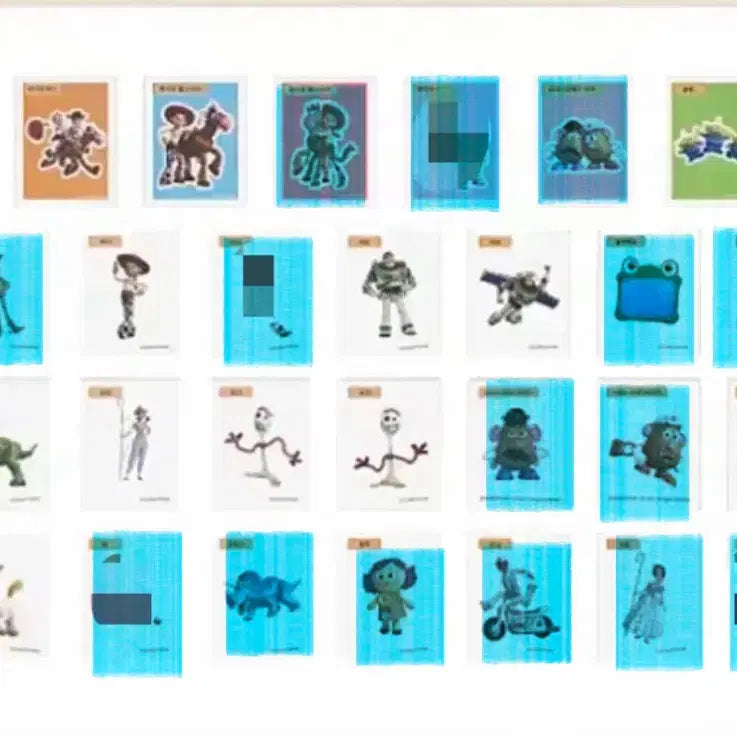 [BUNJANG] Starbucks Toy Story Sticker / 구매) 스타벅스 띠부씰 토이스토리 띠부씰