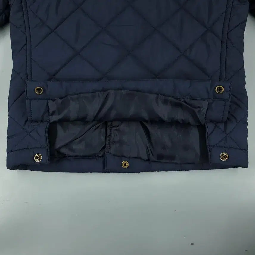 [SOLD OUT] 폴로랄프로렌 키즈 아동 네이비 브라운 배색 카키포니 다이아몬드퀼팅 골덴