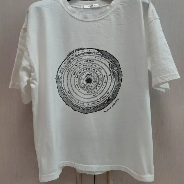[BUNJANG] Unbranded Ivory Crop T-shirt / 새상품 반팔티셔츠