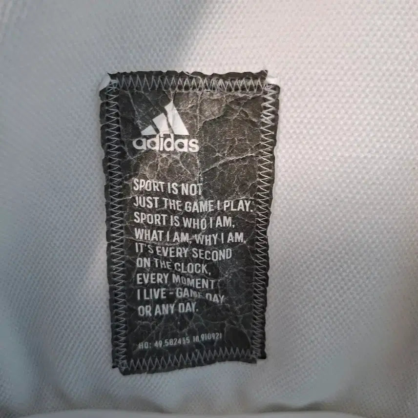 [BUNJANG] Adidas White Hoodie Zip-up / 아디다스 화이트 후드 집업