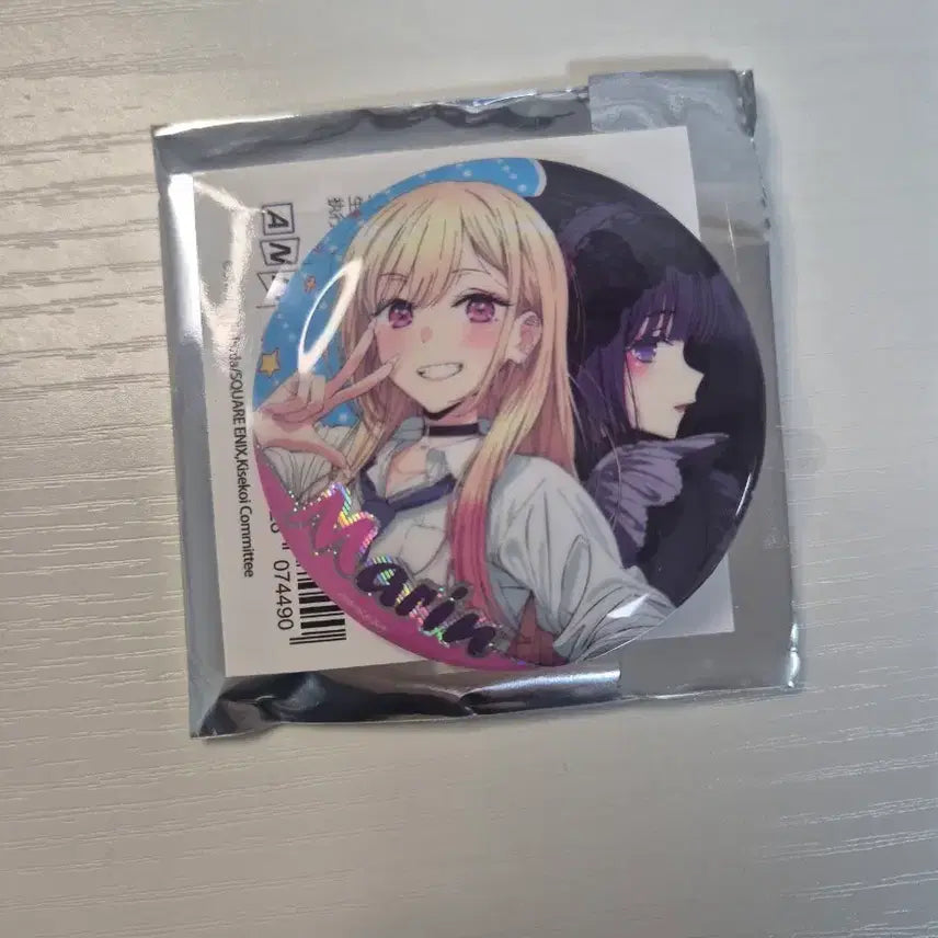 [BUNJANG] GVDol Marine &amp; Shizuku Two-Shot Can Badge / [미개봉] 그비돌 마린 시즈쿠 투샷 캔뱃지
