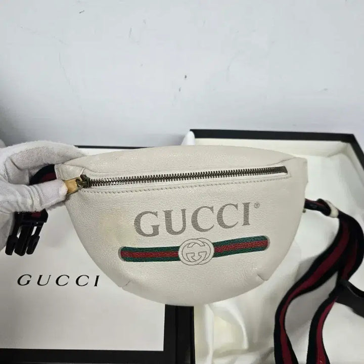 [BUNJANG] Gucci GG Marmont Belt Bag / [보증서 정품] 구찌 띠로고 벨트백 힙색