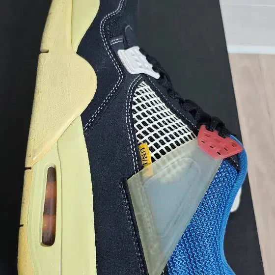 [BUNJANG] Jordan 4 Union Off Noir Sneakers / 조던4X유니온 오프느와르