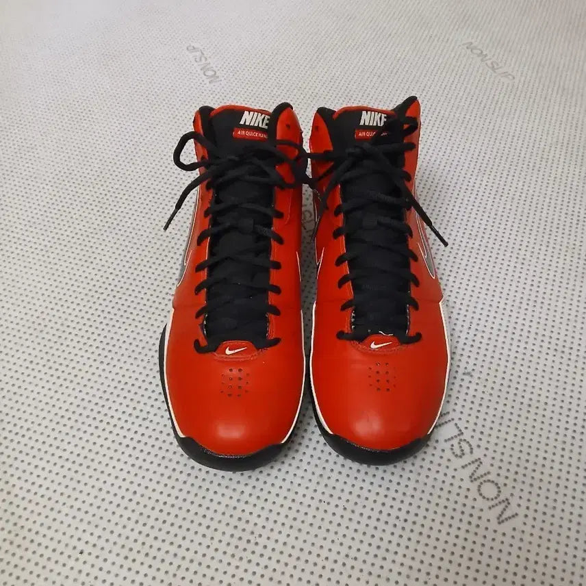 [BUNJANG] Nike Air Quick Hand Red Basketball Shoes / 나이키 에어 퀵 핸드 레드 농구화