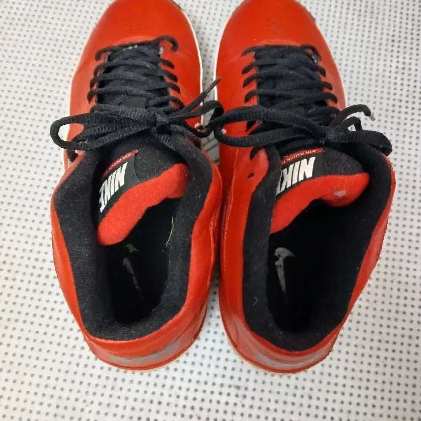 [BUNJANG] Nike Air Quick Hand Red Basketball Shoes / 나이키 에어 퀵 핸드 레드 농구화