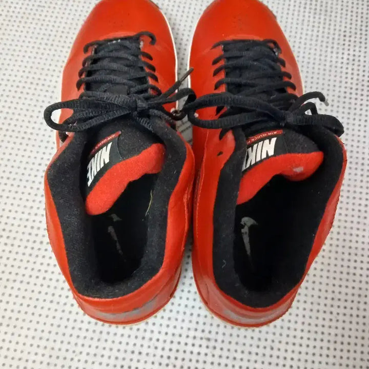 [BUNJANG] Nike Air Quick Hand Red Basketball Shoes / 나이키 에어 퀵 핸드 레드 농구화