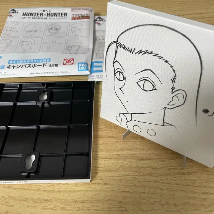 [BUNJANG] Hunter x Hunter Killua &amp; Illumi Canvas Board / 헌터헌터 캔버스보드 키르아 이르미