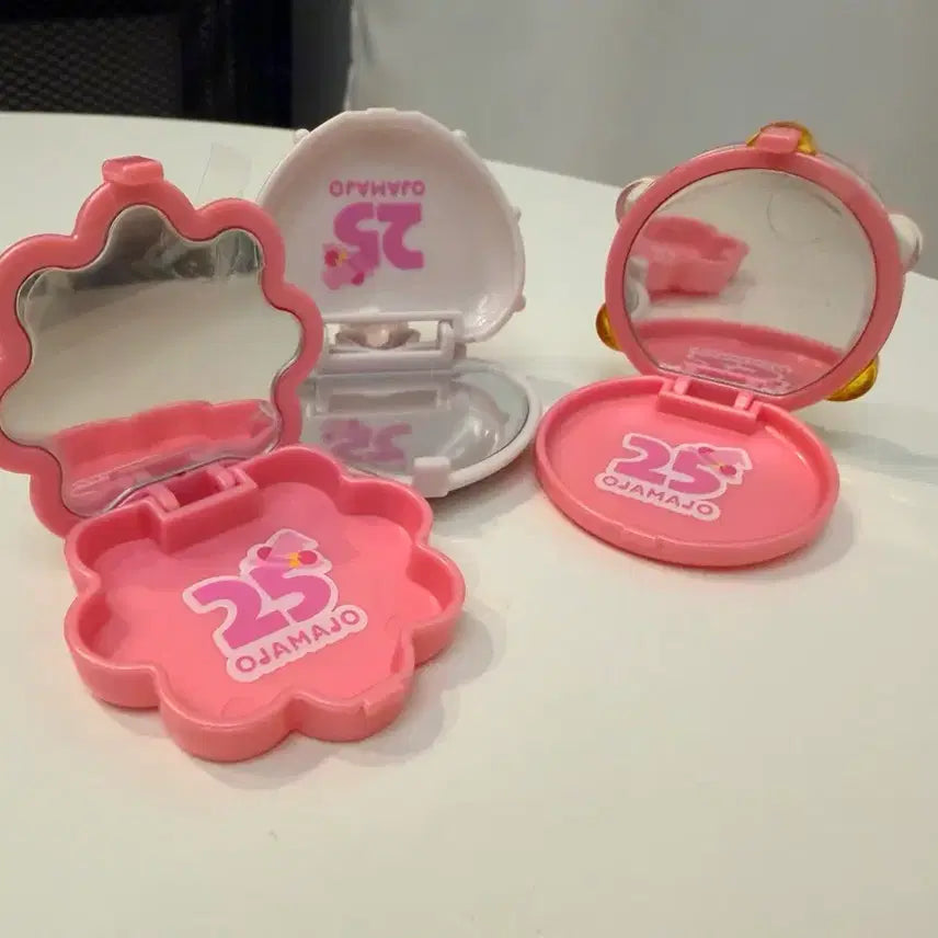[BUNJANG] Bandai Ojamajo Doremi 25th Anniversary Compact Mirror 3-Set / 반다이 꼬마마법사 도레미 25주년 기념 컴팩트 미러 3종세트