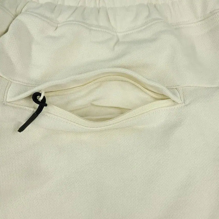 [BUNJANG] Nike Light Beige Black Swoosh Jogger Pants / 나이키 라이트베이지 블랙 스우시 빅로고 파이프라인 올드스쿨 밴딩 조거팬츠