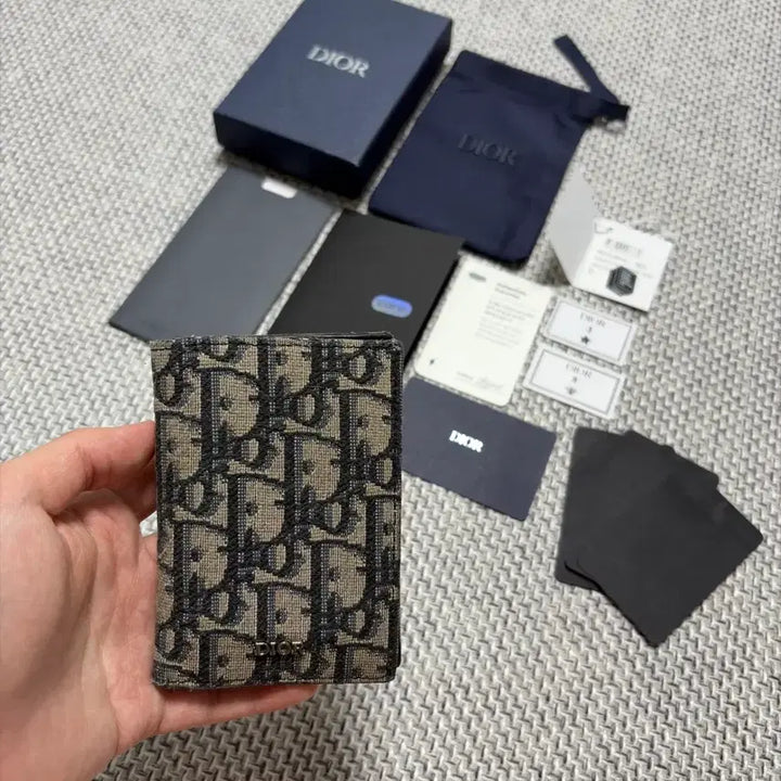 [BUNJANG] Dior Oblique Organizer Beige Card Wallet / [ S급 / 풀구성 ] 디올 오블리크 오거나이저 베이지