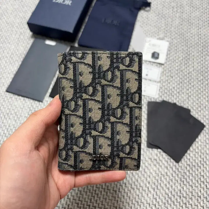 [BUNJANG] Dior Oblique Organizer Beige Card Wallet / [ S급 / 풀구성 ] 디올 오블리크 오거나이저 베이지