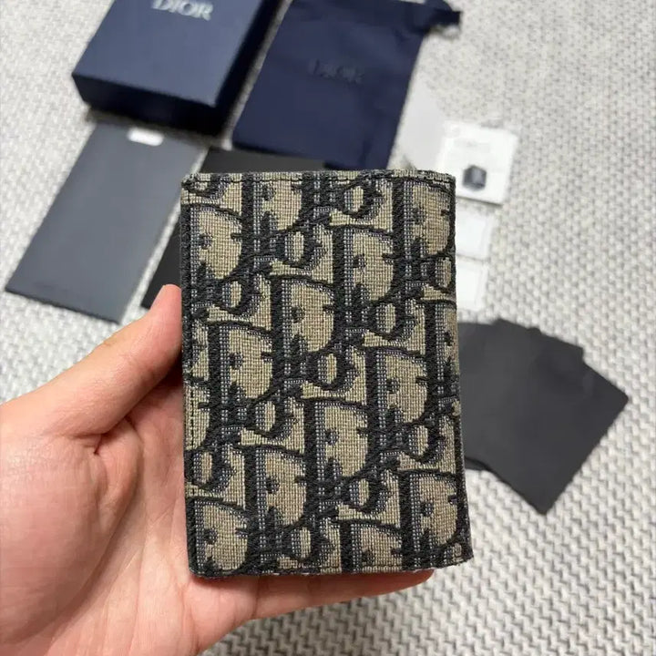 [BUNJANG] Dior Oblique Organizer Beige Card Wallet / [ S급 / 풀구성 ] 디올 오블리크 오거나이저 베이지