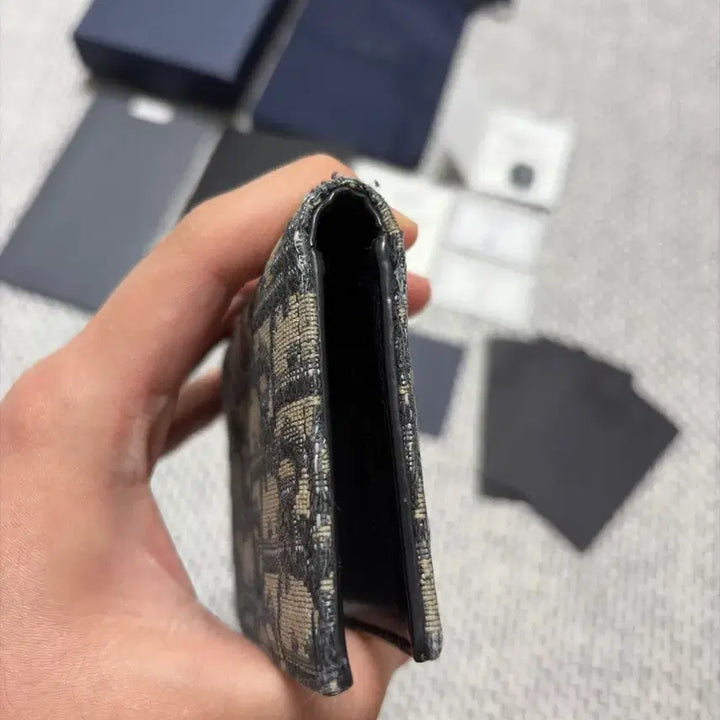 [BUNJANG] Dior Oblique Organizer Beige Card Wallet / [ S급 / 풀구성 ] 디올 오블리크 오거나이저 베이지