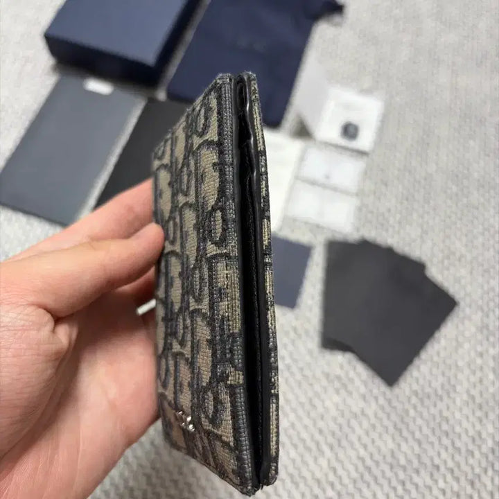 [BUNJANG] Dior Oblique Organizer Beige Card Wallet / [ S급 / 풀구성 ] 디올 오블리크 오거나이저 베이지